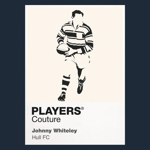 Johnny Whiteley Hull FC rugby league hoodie navy