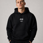 jojo name-print hoodie - black