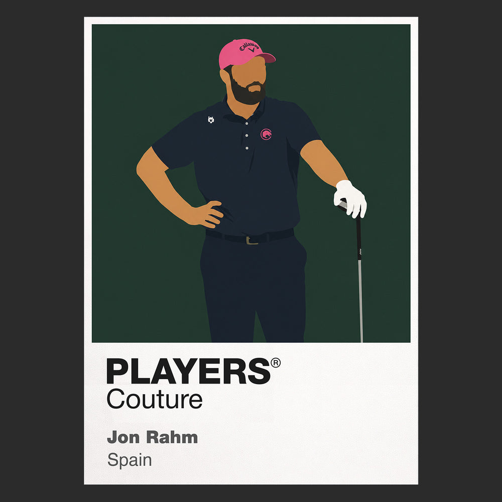 Jon Rahm 2 Golf Icon Frame Men's Hoodie