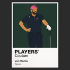 Jon Rahm 2 Golf Icon Frame Men's Polo Shirt