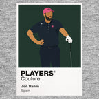 Jon Rahm 2 Golf Icon Frame Men's Polo Shirt