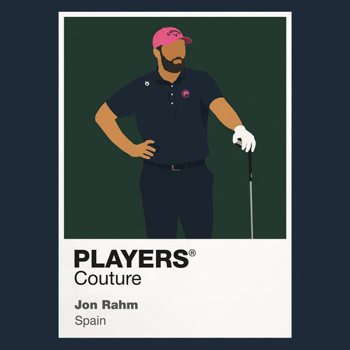 Jon Rahm 2 Golf Icon Frame - Icon Design