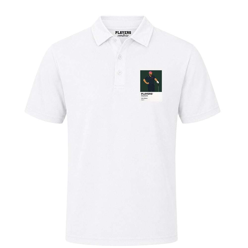 Jon Rahm 2 Golf Icon Frame Men's Polo Shirt