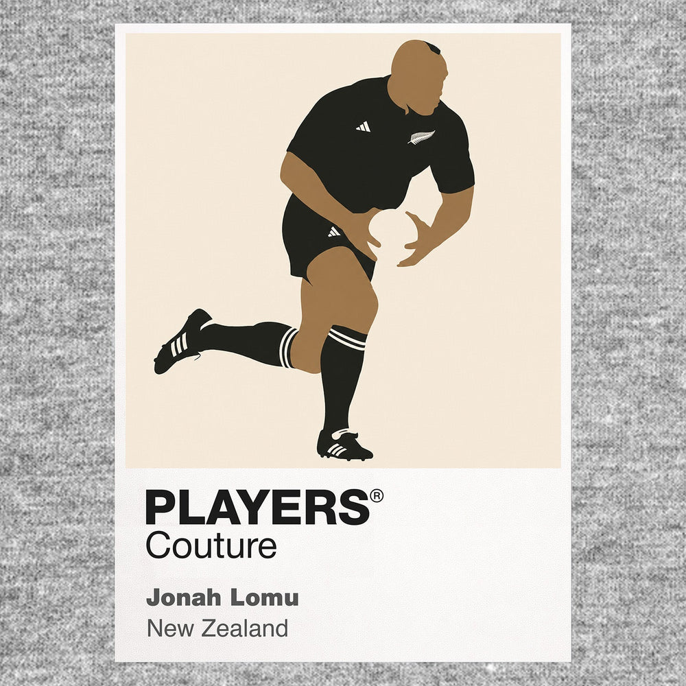 Jonah Lomu Rugby Union Icon Frame Men's Hoodie – image 6