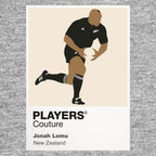 Jonah Lomu Rugby Union Icon Frame Men's T-Shirt – image 7