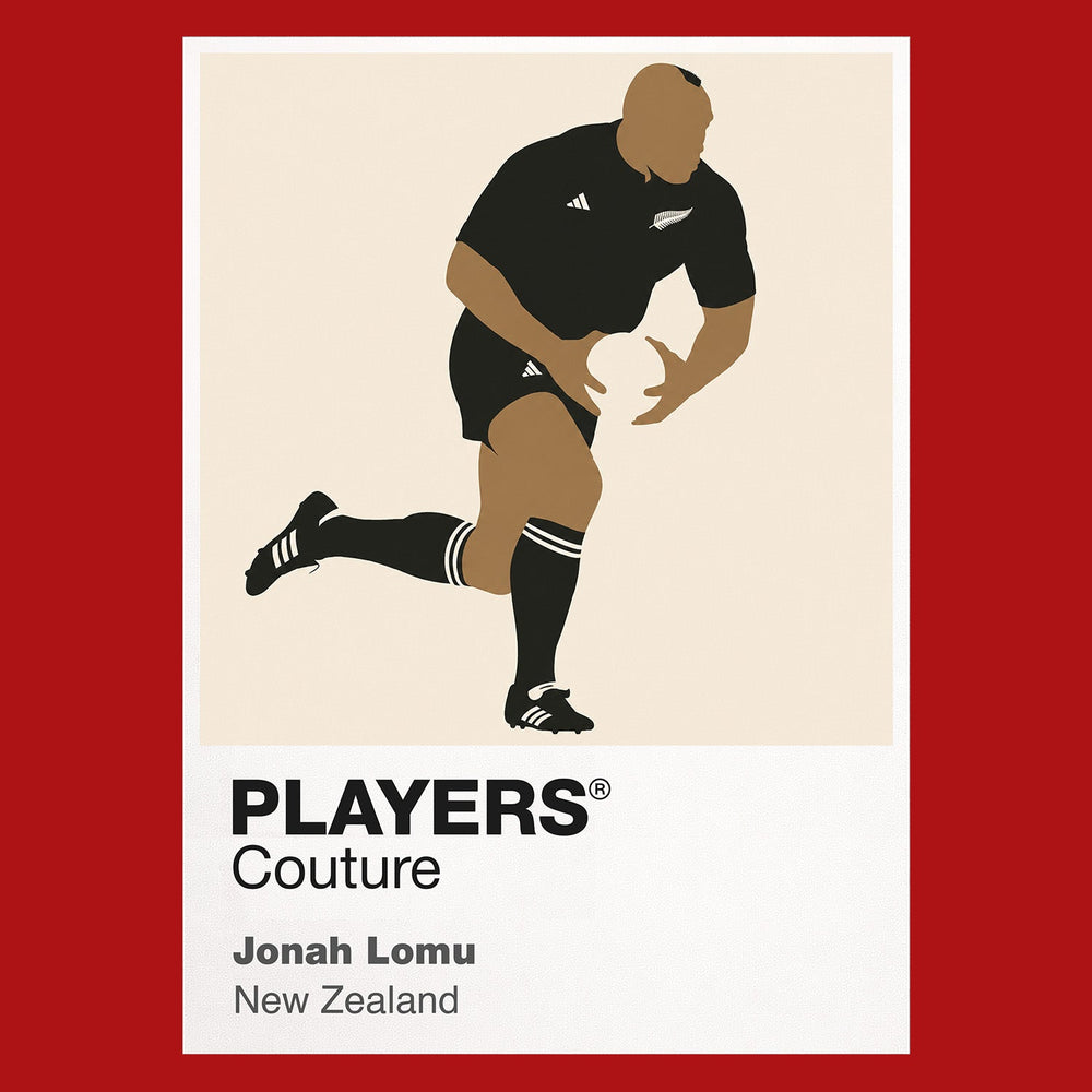 Jonah Lomu Rugby Union Icon Frame Men's Hoodie – image 7