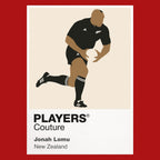 Jonah Lomu Rugby Union Icon Frame Men's Hoodie – image 7