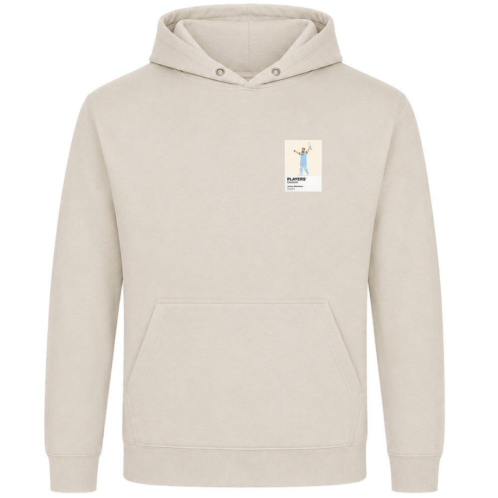Jonny Bairstow Cricket Icon Frame Men's Hoodie - Beige
