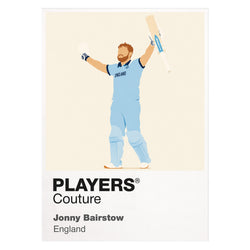Jonny Bairstow Cricket Icon Frame - Icon Design