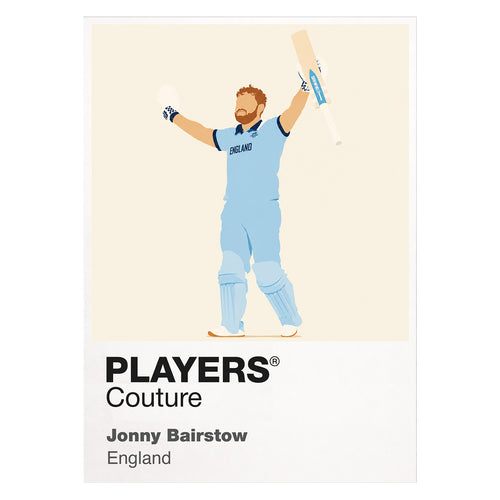Jonny Bairstow Cricket Icon Frame - Icon Design