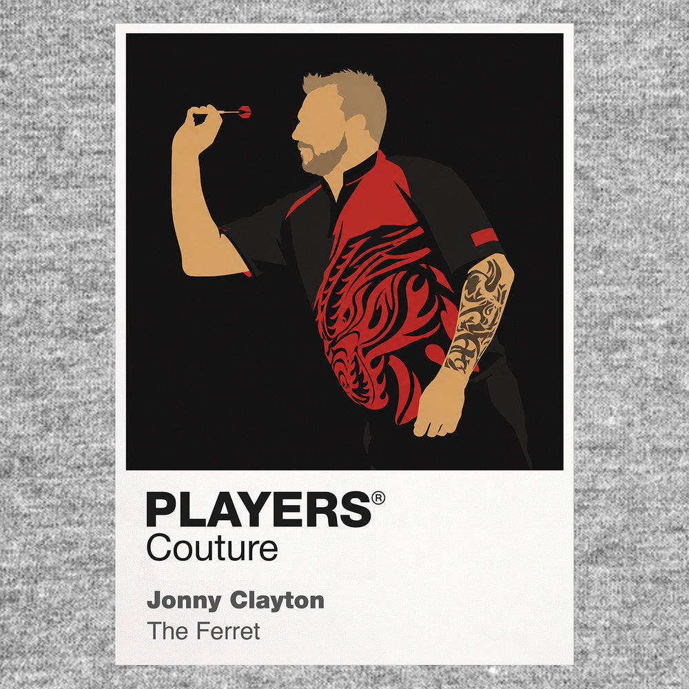 Jonny Clayton Darts Icon Frame - Icon Design (View 9)