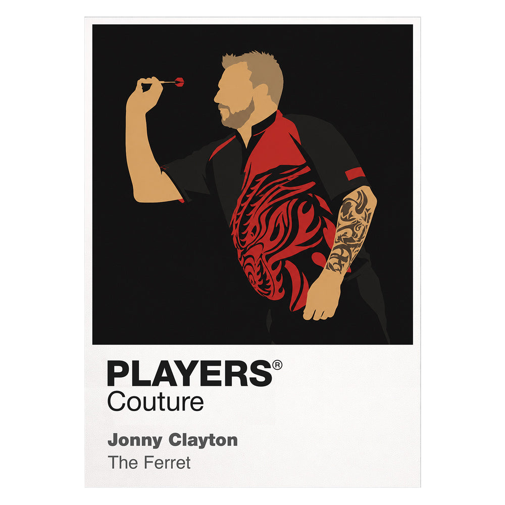Jonny Clayton Darts Icon Frame - Icon Design