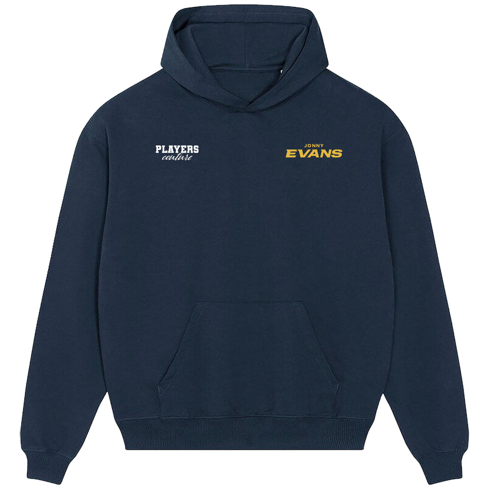 Jonny Evans Logo Players Couture Men's Casual Hoodie Navy
