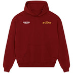Jonny Evans hoodie – red men's hoodie featuring the Jonny Evans Players Couture logo