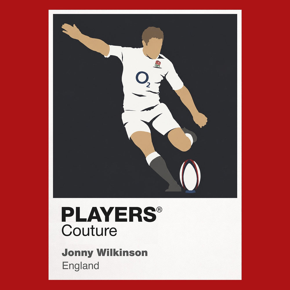 Jonny Wilkinson Rugby Union Icon Frame Men's Hoodie – image 7