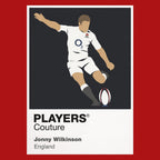 Jonny Wilkinson Rugby Union Icon Frame Men's Hoodie – image 7