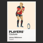 Jonny Wilkinson Toulon Rugby Union Icon Frame Men's T-Shirt – image 9