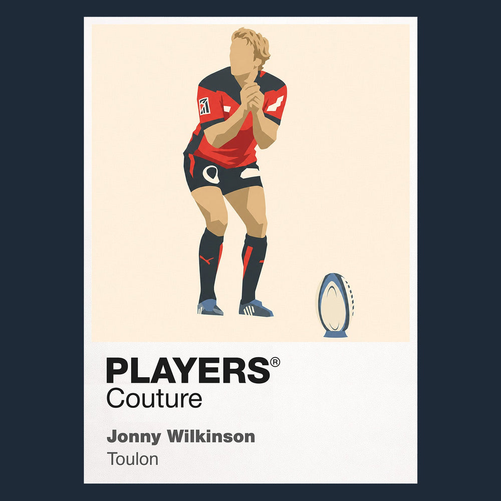 Jonny Wilkinson Toulon Rugby Union Icon Frame Men's Hoodie – image 1