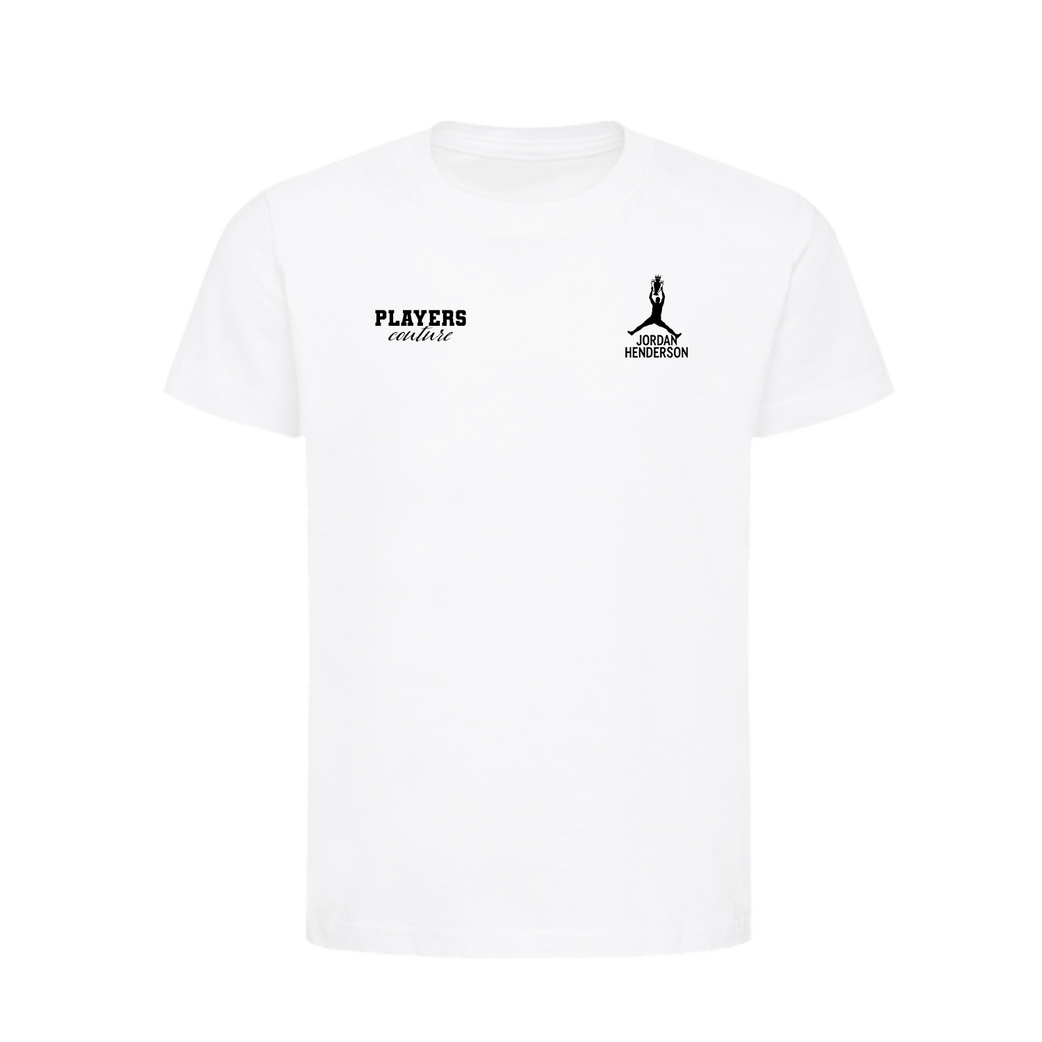 Jordan Henderson Logo Players Couture Kids T-Shirt White