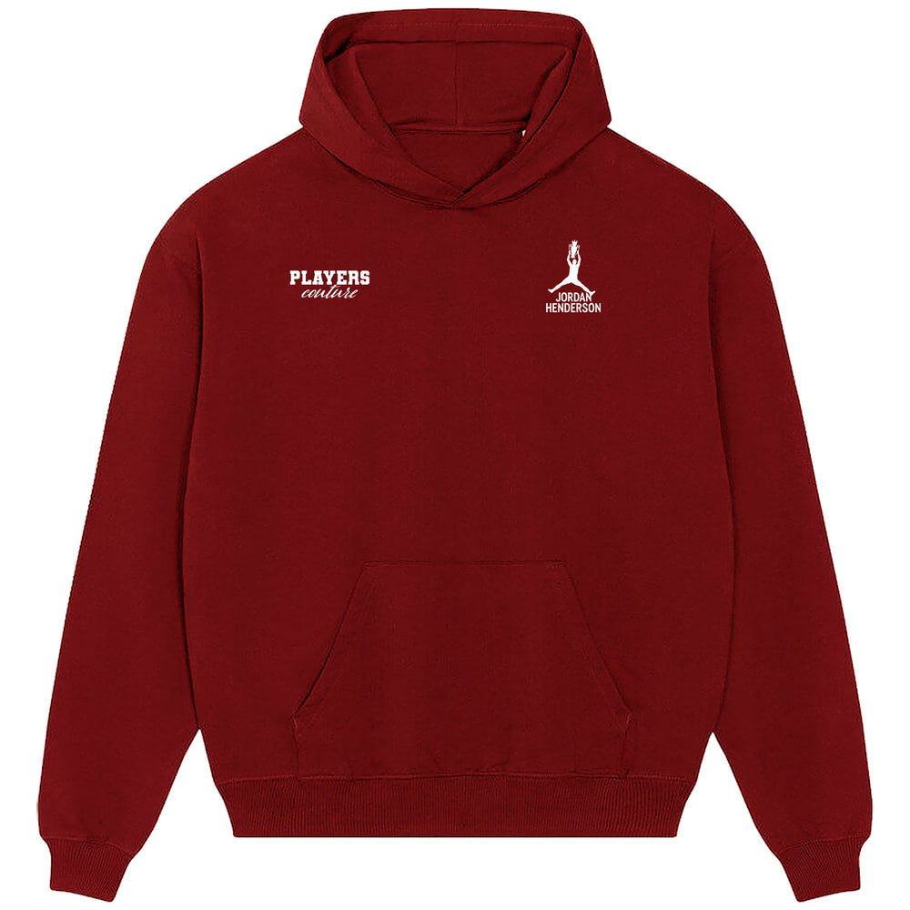 Jordan Henderson Logo Players Couture Men's Casual Hoodie Red