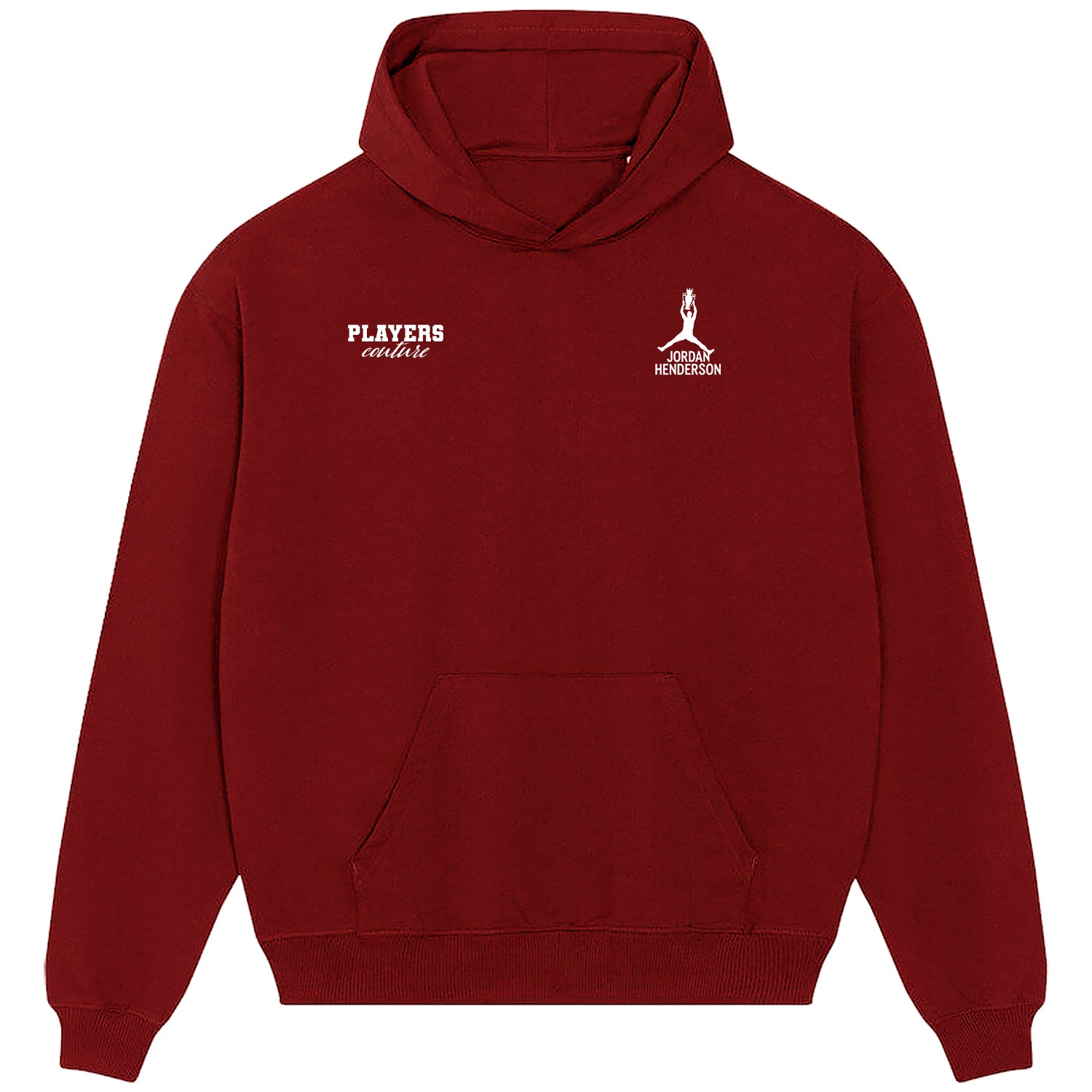 Jordan Henderson Logo Players Couture Men's Casual Hoodie Red