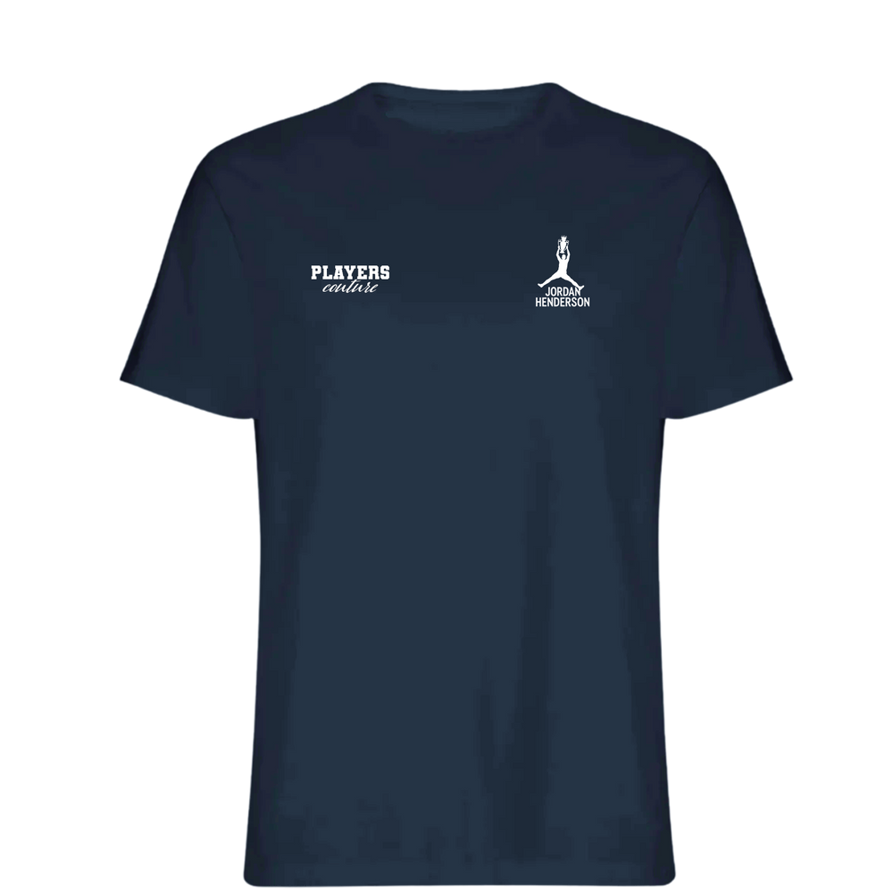 Jordan Henderson Logo Players Couture Mens T-Shirt Navy