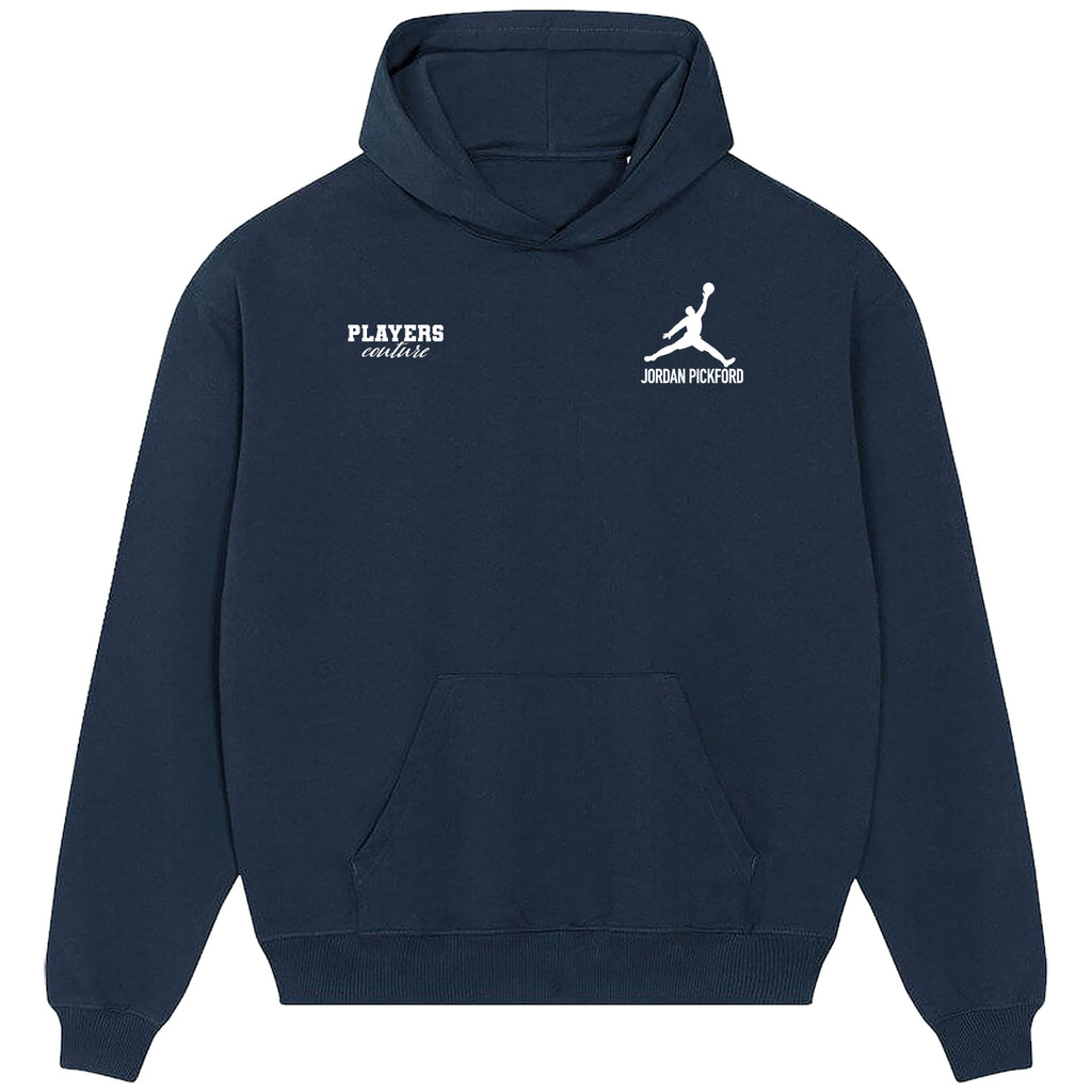 Jordan Pickford Logo Players Couture Men's Casual Hoodie Navy