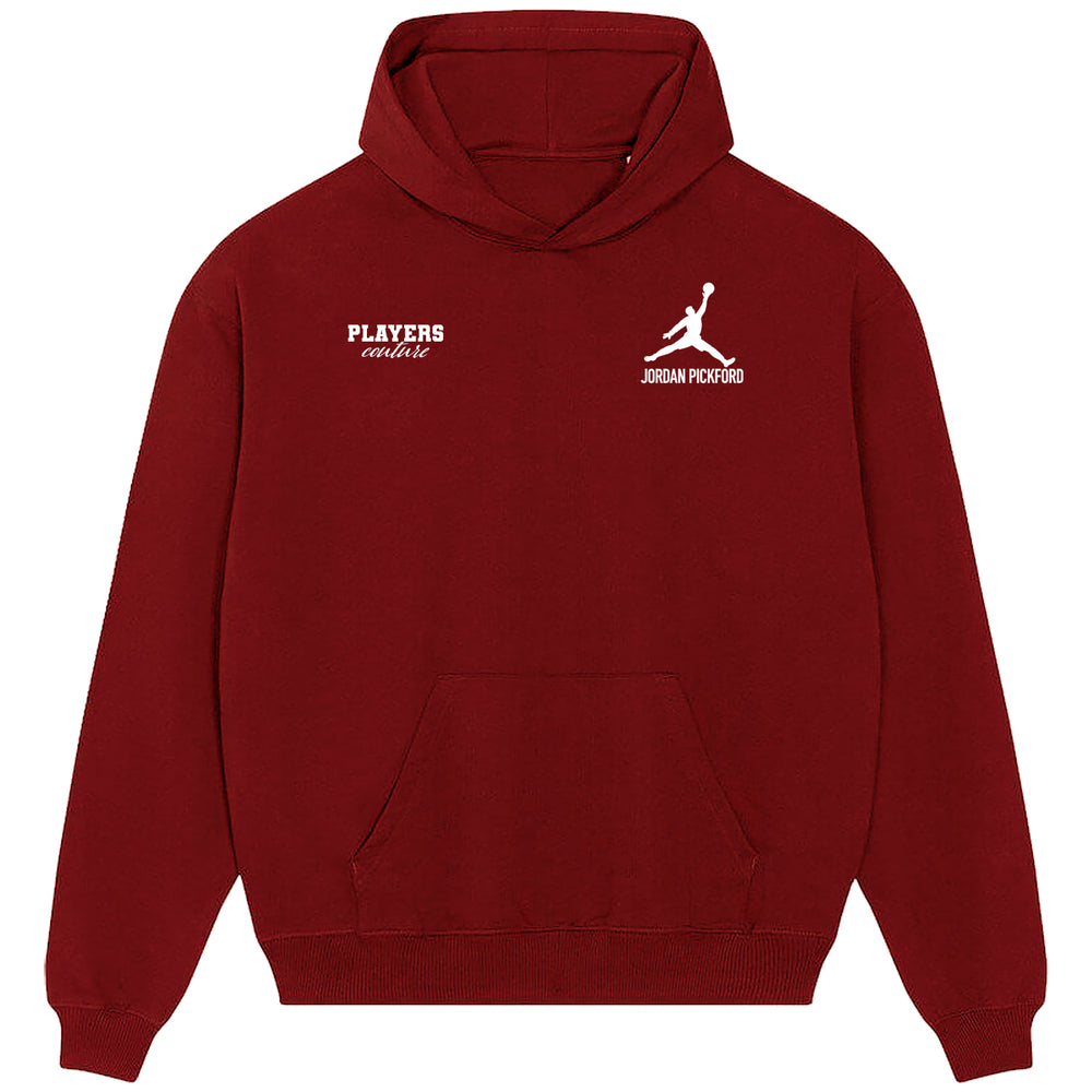 Jordan Pickford Logo Players Couture Men's Casual Hoodie Red