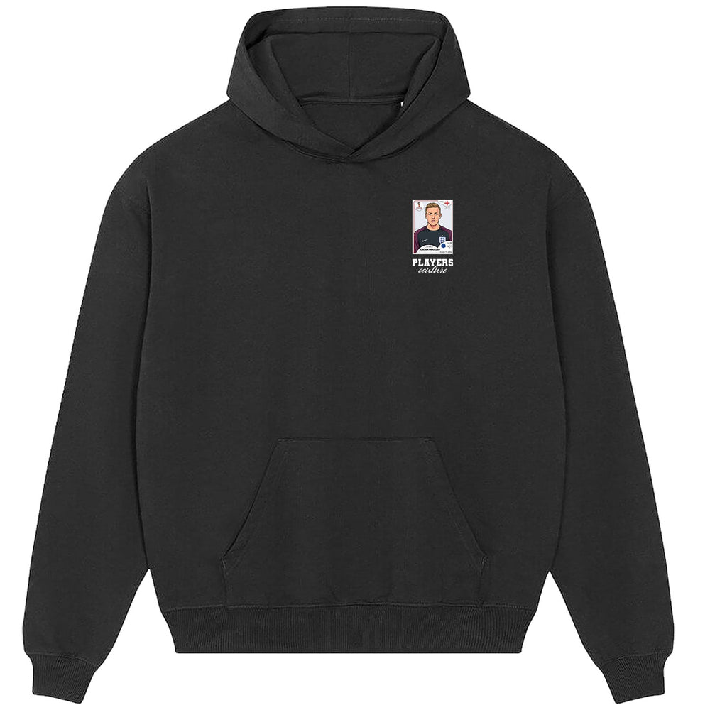 Jordan Pickford World Cup Sticker Men's Hoodie – jordan pickford sticker mens black hoodie Players Couture design