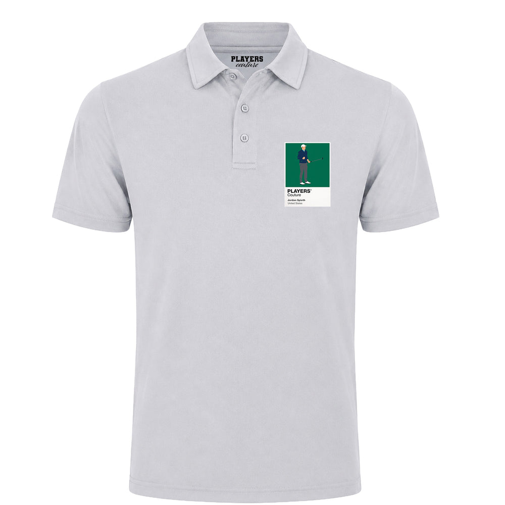 Jordan Spieth The Open Golf Icon Frame Herren-Poloshirt