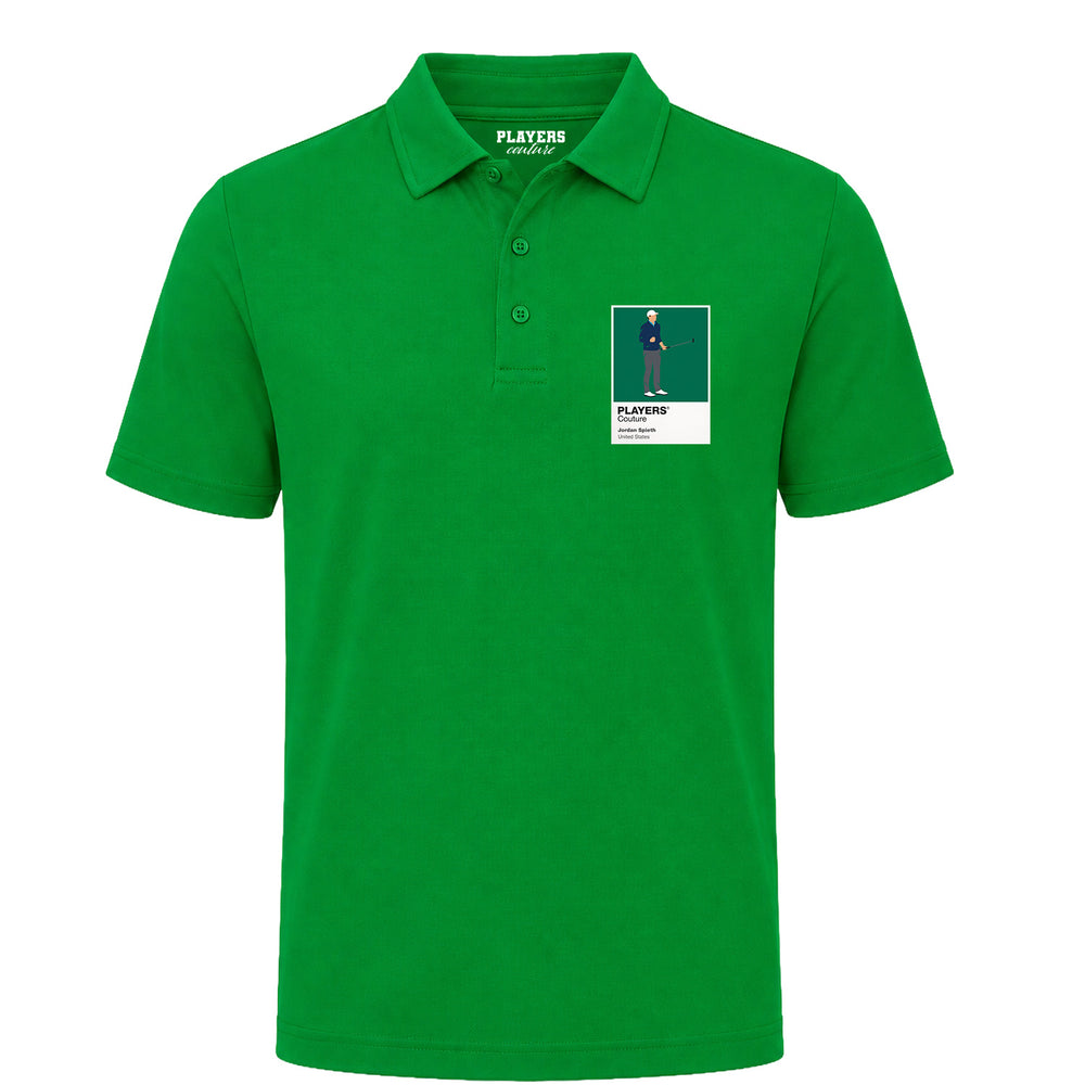 Jordan Spieth The Open Golf Icon Frame Herren-Poloshirt