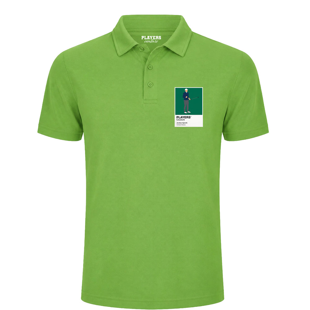 Jordan Spieth The Open Golf Icon Frame Herren-Poloshirt
