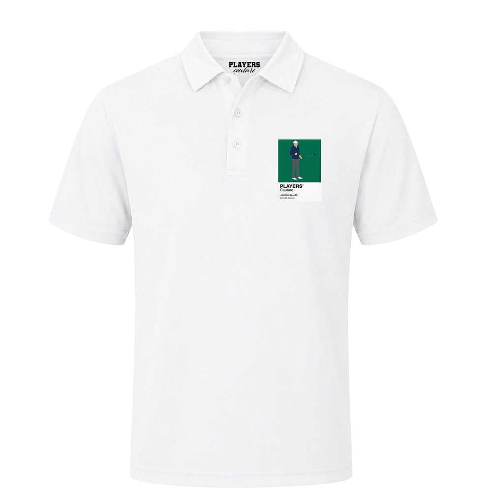 Jordan Spieth The Open Golf Icon Frame Herren-Poloshirt