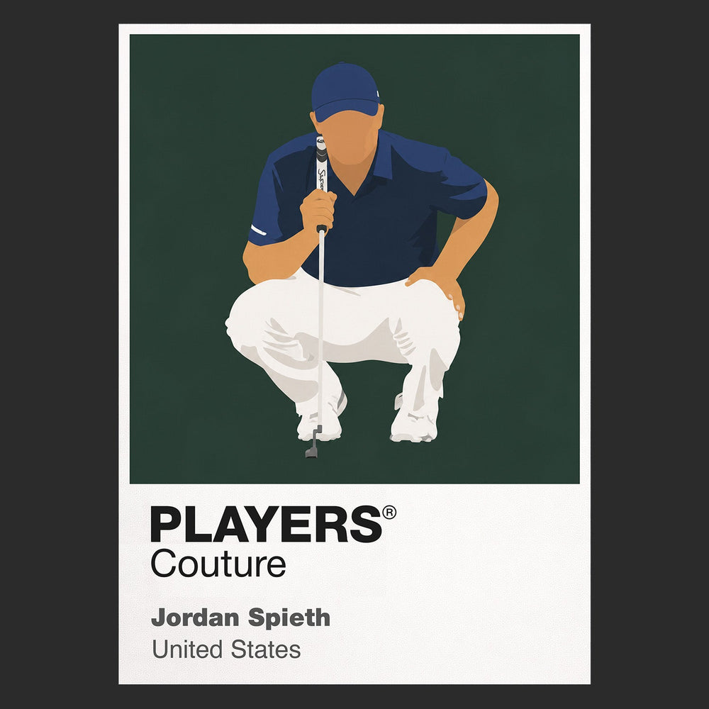 Jordan Spieth Golf Icon Frame Men's Polo Shirt