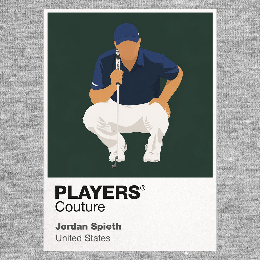 Jordan Spieth Golf Icon Frame Men's Polo Shirt