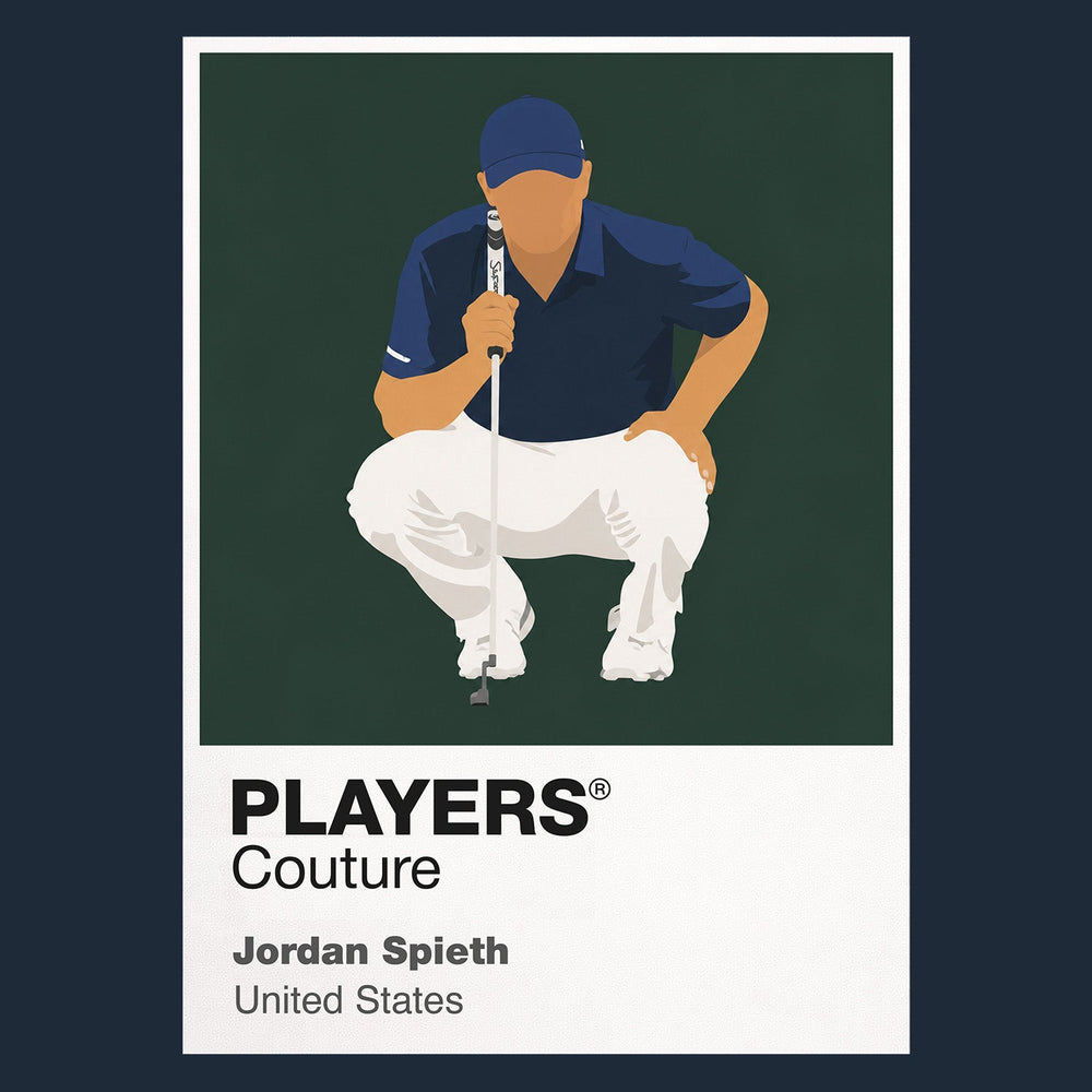 Jordan Spieth Golf Icon Frame Men's Polo Shirt