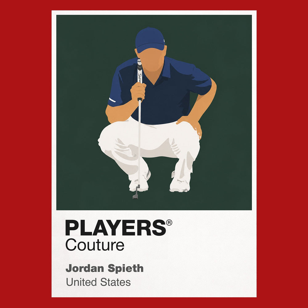 Jordan Spieth Golf Icon Frame Men's Polo Shirt