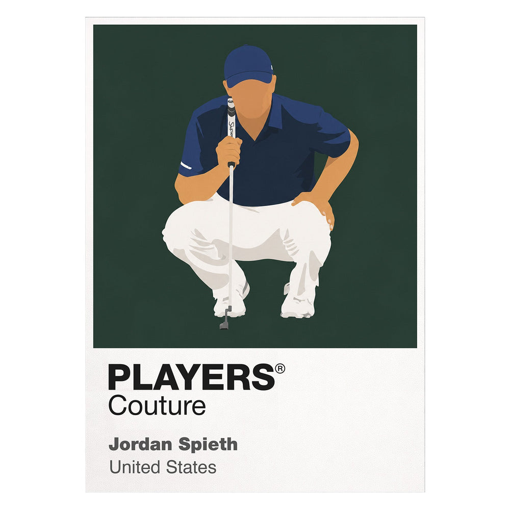 Jordan Spieth Golf Icon Frame Men's Polo Shirt