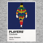 Jorge Campos Mexico Icon Frame artwork in grey