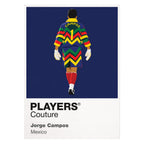 Jorge Campos Mexico Icon Frame artwork in white