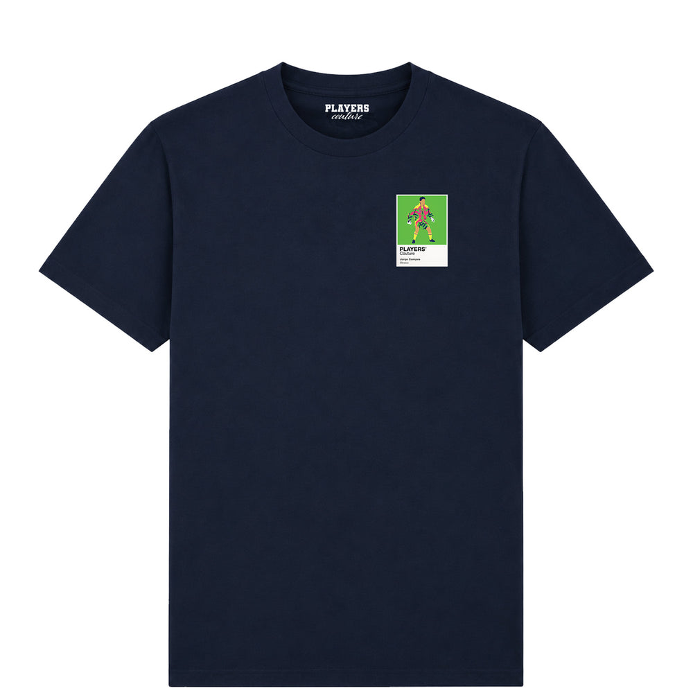 Jorge Campos Players Couture Mens Navy T-Shirt