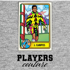 Jorge Campos World Cup Sticker Kids T-Shirt – jorge campos grey Players Couture design