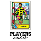 Jorge Campos World Cup Sticker Kids T-Shirt – jorge campos white Players Couture design