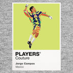 Jorge Campos Mexico Yellow Icon Frame Men's T-Shirt