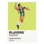 Jorge Campos Mexico Yellow Icon Frame Men's T-Shirt
