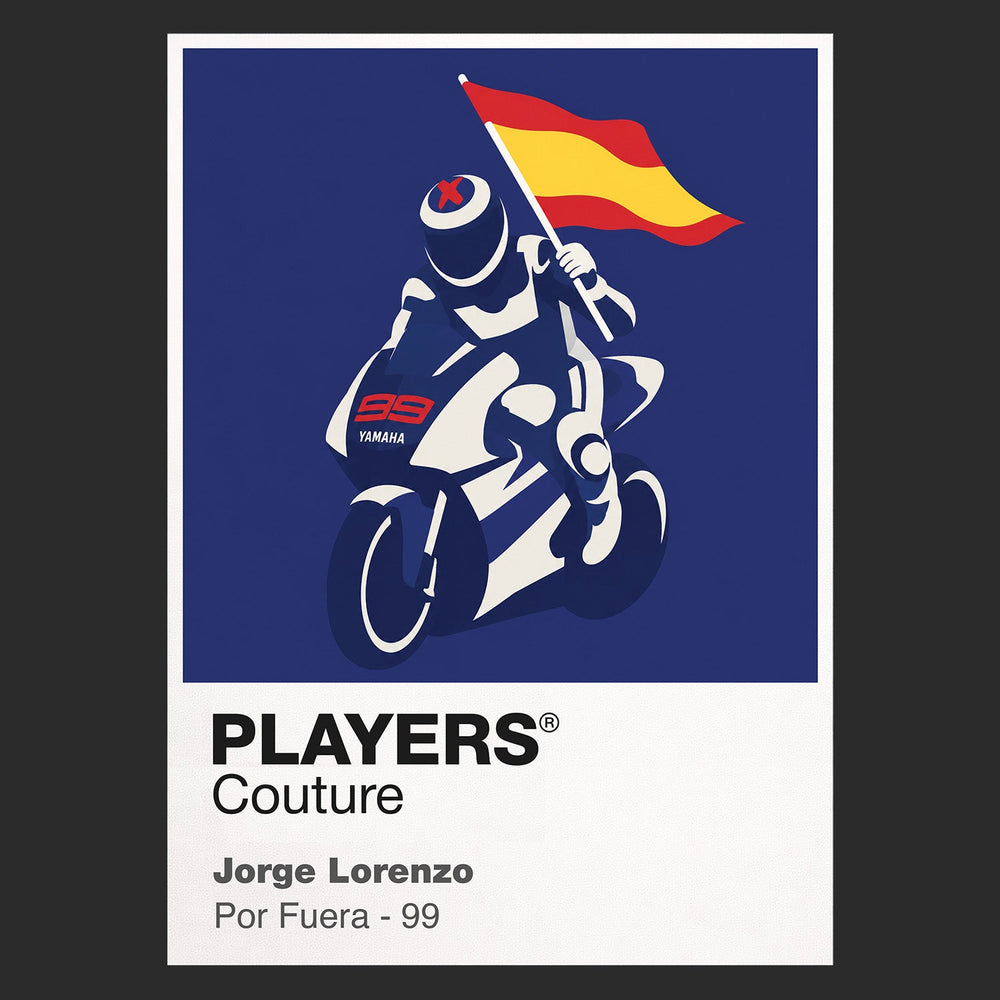 Jorge Lorenzo Men's Hoodie - Black