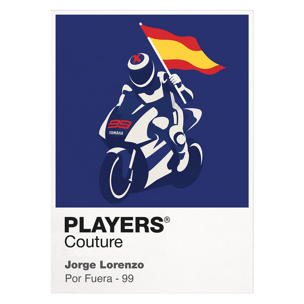 Jorge Lorenzo Men's T-Shirt - White