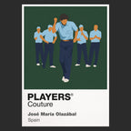 Jose Maria Olazabal Golf Icon Frame Men's Hoodie