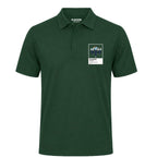 Jose Maria Olazabal Golf Icon Frame Men's Polo Shirt - Bottle Green
