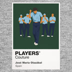 Jose Maria Olazabal Golf Icon Frame Men's Hoodie